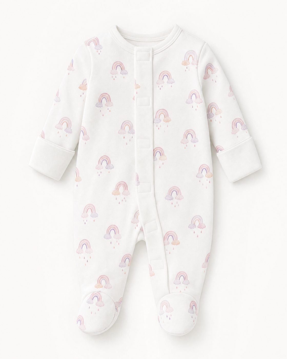 Rainbow Skies Sleepsuit
